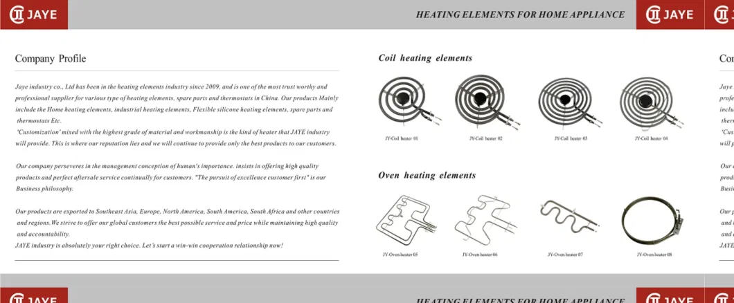 Factory Supplied Water and Air Tubular / Silicone Heating Element Hot Plate for Domestic Industrial Application