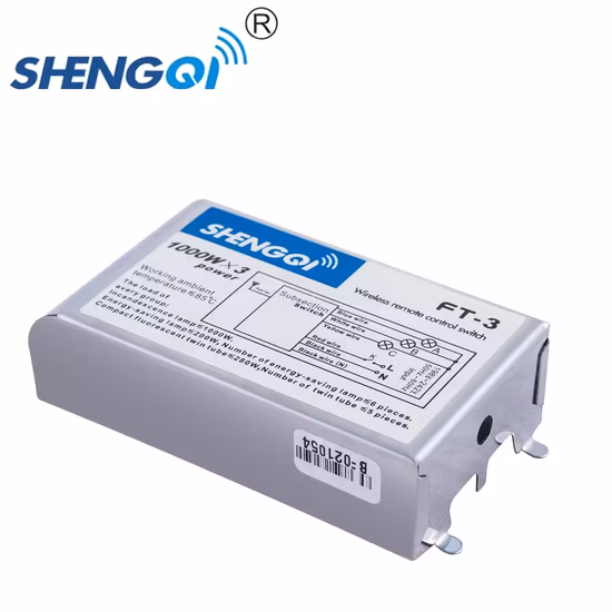 Service de solutions d'éclairage Commutateur de section de télécommande radio