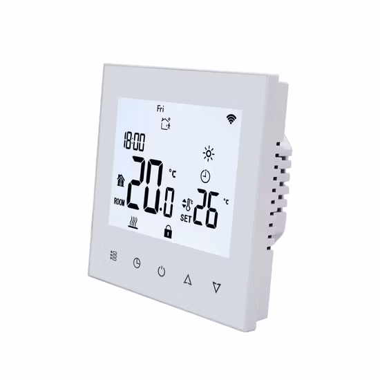Thermostat intelligent de la pièce 16A de chauffage par le sol de Tuya WiFi de Digital