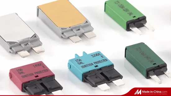 Disjoncteurs de protection de bloc de batterie de protection de courant à action instantanée
